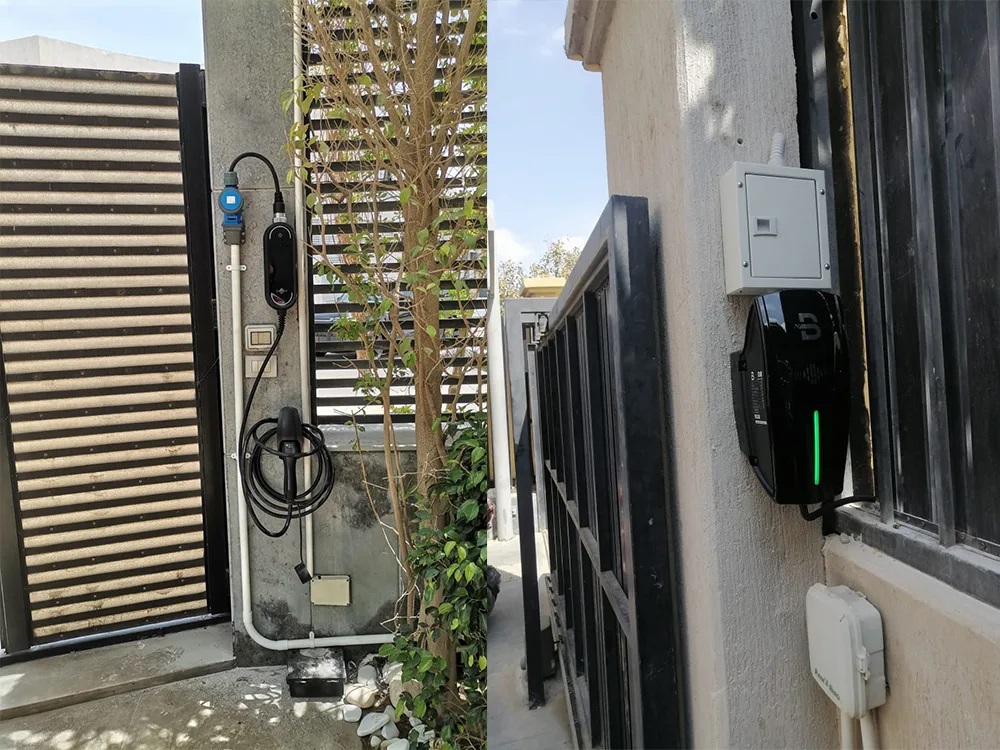 trạm sạc xe điện tại nhà